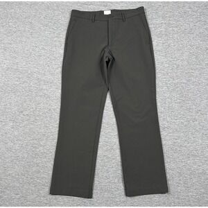 Proof NY Pants Mens Size 31x29 Gray Nylon Stretch Performance Chino City Travel